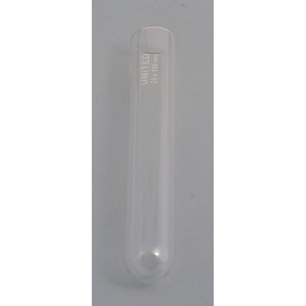 United Scientific Test Tube W/Out Rim, Borosilicate, PK 72 TT9820-E - main